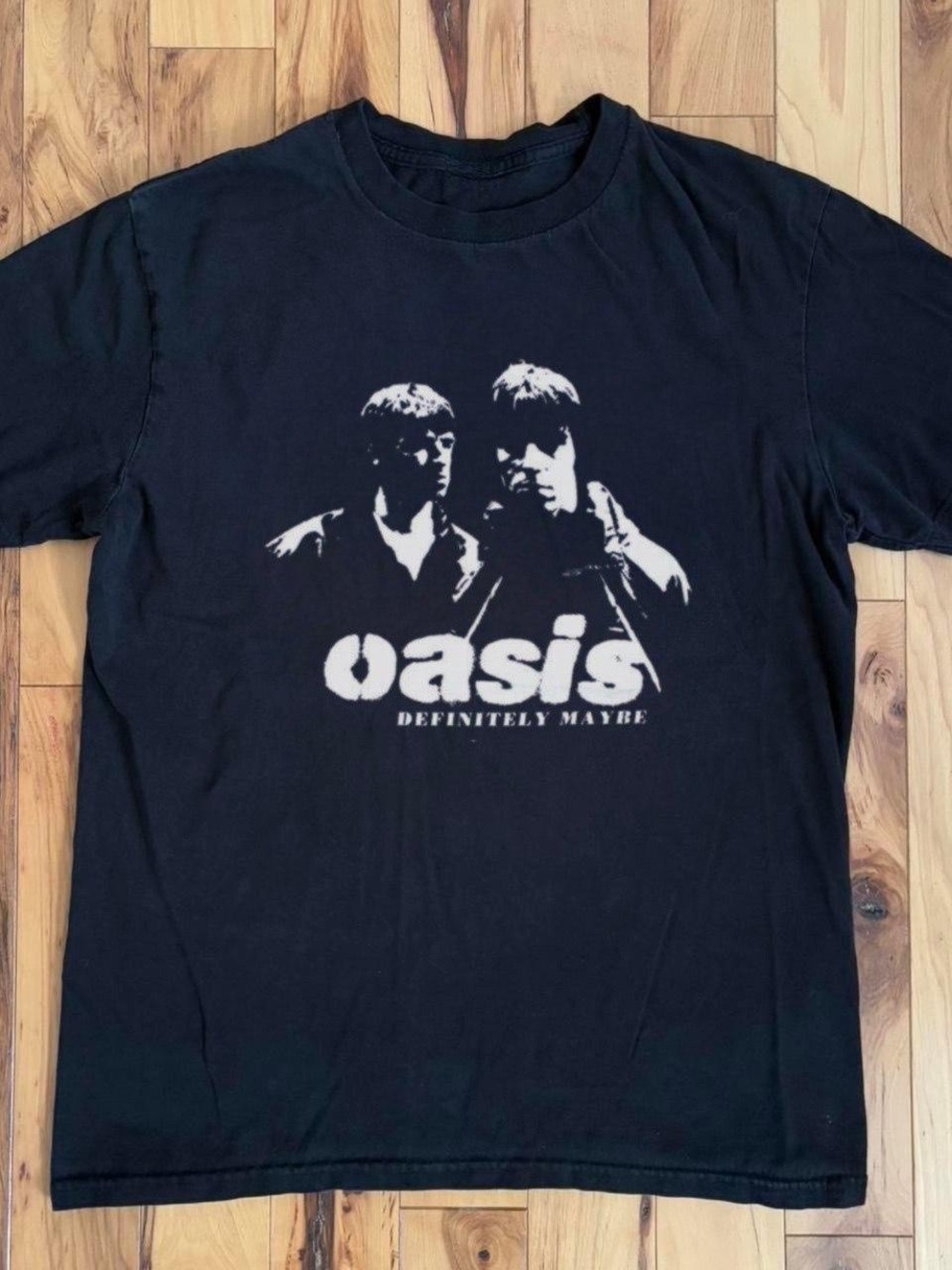 Gildan Black Oasis 'Definitely Maybe' Graphic Tee - Men